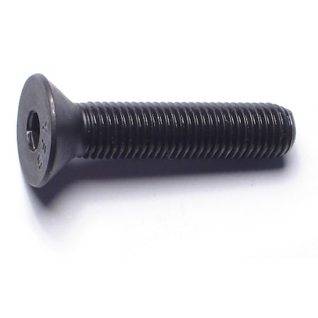 Midwest Fastener 5/16"-24 Socket Head Cap Screw, Flat, Plain Steel, 1-1/2 in Length, 5 PK 79551